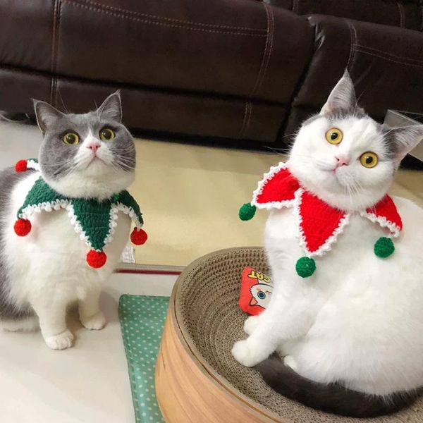 cat costumes cute pet christmas dog plush scarf bib five-pointed star knitted collar neckerchief necklace grooming accessories
cat costumes cute pet christmas dog plush scarf bib five-pointed star knitted collar neckerchief necklace grooming accessories