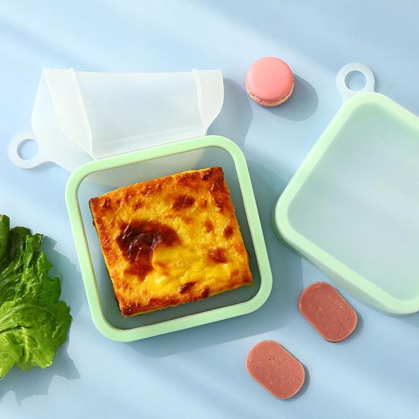 storage bottles & jars sandwich toast fresh-keeping lunch box household silicone portable take-out bento
storage bottles & jars sandwich toast fresh-keeping lunch box household silicone portable take-out bento