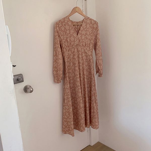 spring summer v-neck a-line female dress vintage print floral slim full sleeve women dress 2021 party vestidos femme, Black;gray
spring summer v-neck a-line female dress vintage print floral slim full sleeve women dress 2021 party vestidos femme, Black;gray