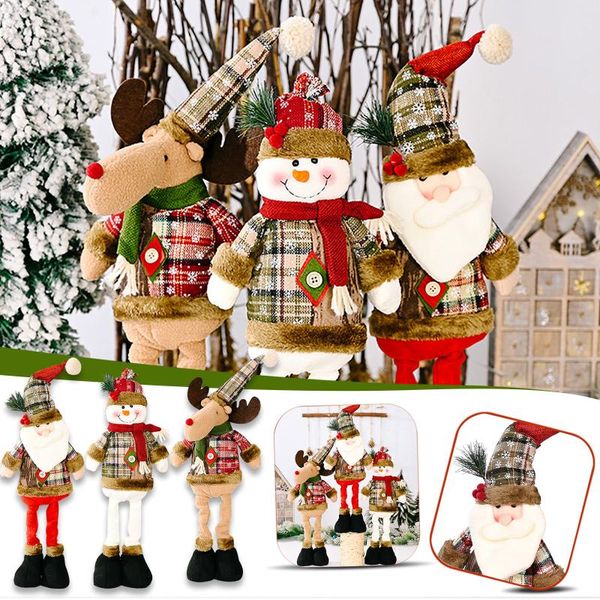 decorative objects & figurines xmas tree decor elk snowman plush christmas doll decorations santa claus ornaments for home 2021 navidad pend
decorative objects & figurines xmas tree decor elk snowman plush christmas doll decorations santa claus ornaments for home 2021 navidad pend