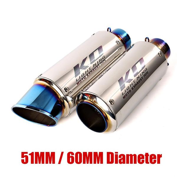 universal exhaust tips escape muffler vent pipe db killer stainless steel slip on 51mm / 60mm motorcycle atv dirt bike
universal exhaust tips escape muffler vent pipe db killer stainless steel slip on 51mm / 60mm motorcycle atv dirt bike