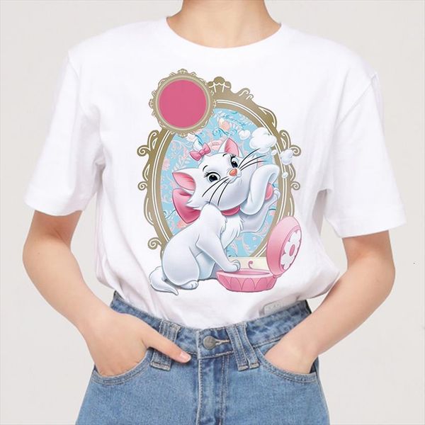 summer clothes korean kawaii women t shirts cat print casual vintage aesthetic lady girls, White
summer clothes korean kawaii women t shirts cat print casual vintage aesthetic lady girls, White