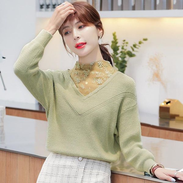 autumn winter women sweater fashion half high neck long sleeve female casual patchwork silm pullovers mesh kintted women's sweaters, White;black
autumn winter women sweater fashion half high neck long sleeve female casual patchwork silm pullovers mesh kintted women's sweaters, White;black