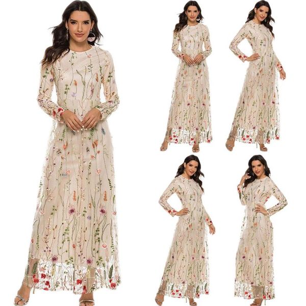 ethnic clothing women wedding party long dress floral embroidery lace maxi casual slim fashion dubai sweet gown islamic muslim middle east, Red
ethnic clothing women wedding party long dress floral embroidery lace maxi casual slim fashion dubai sweet gown islamic muslim middle east, Red