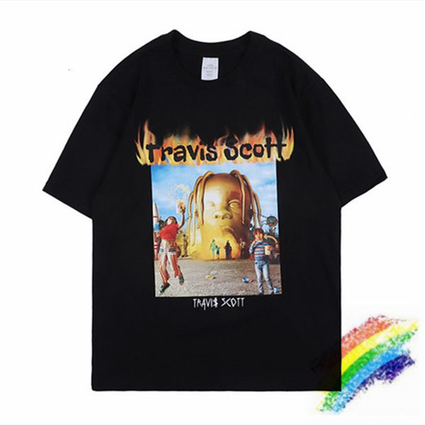 2021 new ss camiseta masculina qualidade superior solto travis scott manga curta t camisa 97p0, White;black
2021 new ss camiseta masculina qualidade superior solto travis scott manga curta t camisa 97p0, White;black