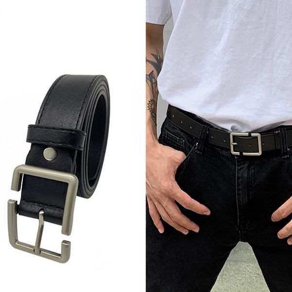 belts men's belt casual pants student trend korean fashion street outdoor youth wild design wear-resistant, Black;brown
belts men's belt casual pants student trend korean fashion street outdoor youth wild design wear-resistant, Black;brown