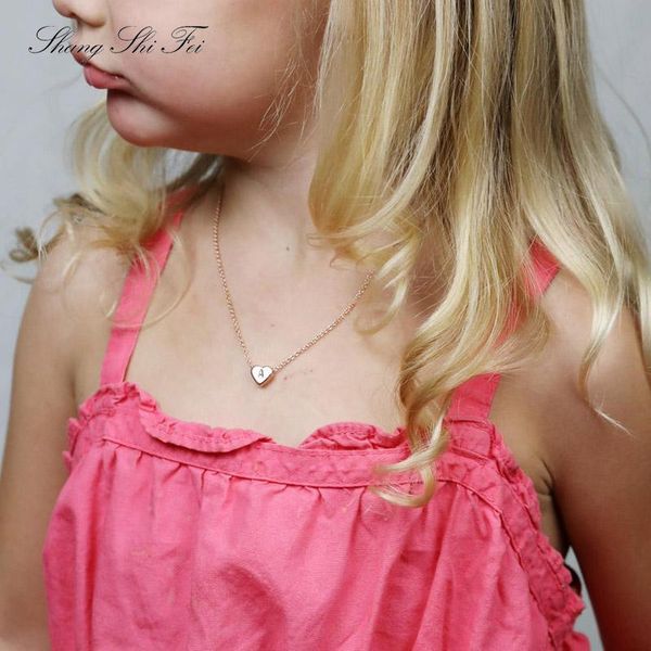 pendant necklaces children's jewelry, flower girl gifts, initial necklace, baby accessories, heart-shaped birthday, Silver
pendant necklaces children's jewelry, flower girl gifts, initial necklace, baby accessories, heart-shaped birthday, Silver