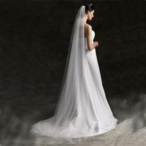 bridal veils 3m/5m single layer women white trailing long wedding veil minimalist simple luxury cathedral marriage accessories, Black
bridal veils 3m/5m single layer women white trailing long wedding veil minimalist simple luxury cathedral marriage accessories, Black