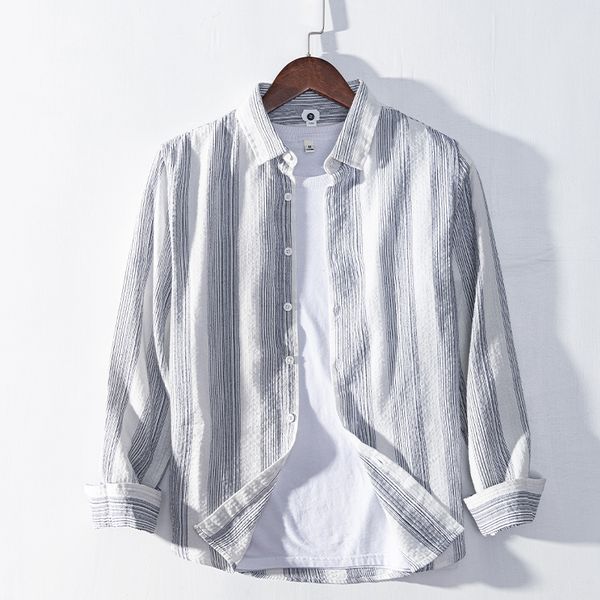 2021 spring new arrival 100% cotton fashion brand shirts for men casual comfortable shirt mens camisa chemise wxra, White
2021 spring new arrival 100% cotton fashion brand shirts for men casual comfortable shirt mens camisa chemise wxra, White