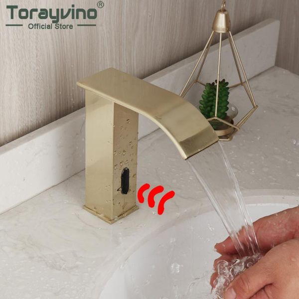 bathroom sink faucets torayvino golden nickel automatic touch sensor faucet basin solid brass deck mounted water tap
bathroom sink faucets torayvino golden nickel automatic touch sensor faucet basin solid brass deck mounted water tap
