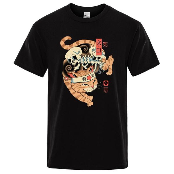 men's t-shirts from the ukiyo cartoons and t-shirt short o-neck tshirt summer oversize t harajuku marks clothes shirt, White;black
men's t-shirts from the ukiyo cartoons and t-shirt short o-neck tshirt summer oversize t harajuku marks clothes shirt, White;black
