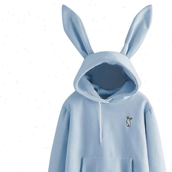 2021 autumn winter women hoodies kawaii rabbit ears fashion hoody casual solid color warm sweatshirt hoodies for women 2021, Black
2021 autumn winter women hoodies kawaii rabbit ears fashion hoody casual solid color warm sweatshirt hoodies for women 2021, Black