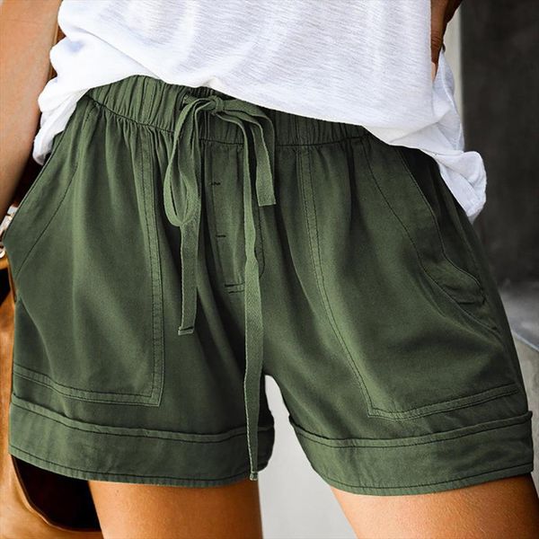 pants summer loose rope women shorts tie sport casual elastic waist cotton linen pocket beach, White;black
pants summer loose rope women shorts tie sport casual elastic waist cotton linen pocket beach, White;black