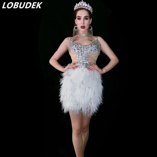 casual dresses white feather shiny rhinestones mesh stretch slip dress bar party women singer dance costume celebration celebrate short, Black;gray
casual dresses white feather shiny rhinestones mesh stretch slip dress bar party women singer dance costume celebration celebrate short, Black;gray