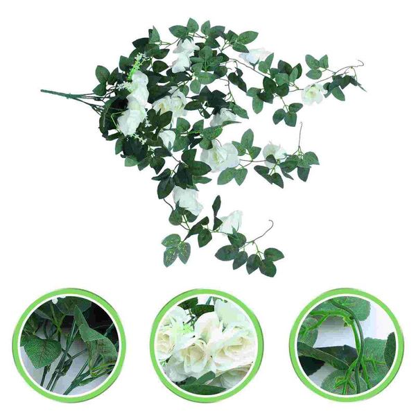 decorative flowers & wreaths simulated rose flower rattan wedding party hanging garland background wall decor
decorative flowers & wreaths simulated rose flower rattan wedding party hanging garland background wall decor