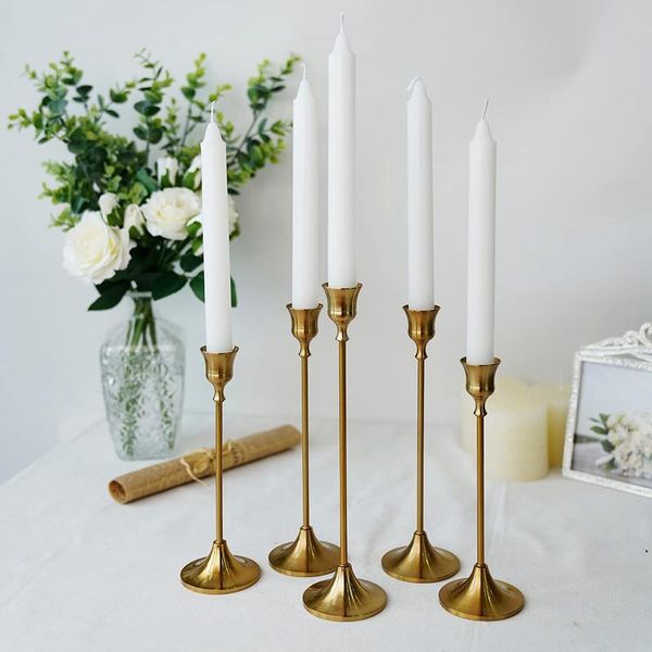 candle holders vintage decor candlestick brass gold taper metal dinner holder for christmas party
candle holders vintage decor candlestick brass gold taper metal dinner holder for christmas party