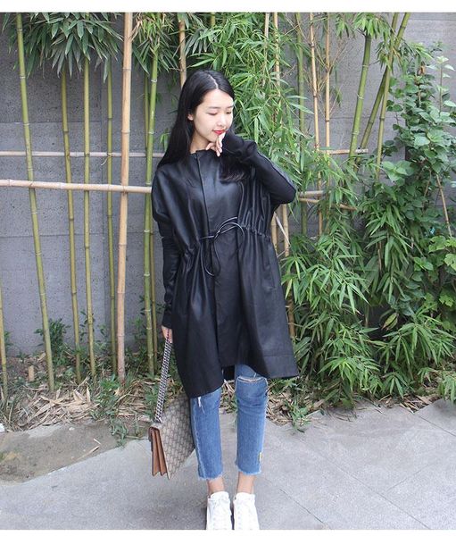 real leather jackets women spring autumn long oversized coat female genuine sheepskin women jacket chaqueta cuero mujer zjt1747, Black
real leather jackets women spring autumn long oversized coat female genuine sheepskin women jacket chaqueta cuero mujer zjt1747, Black