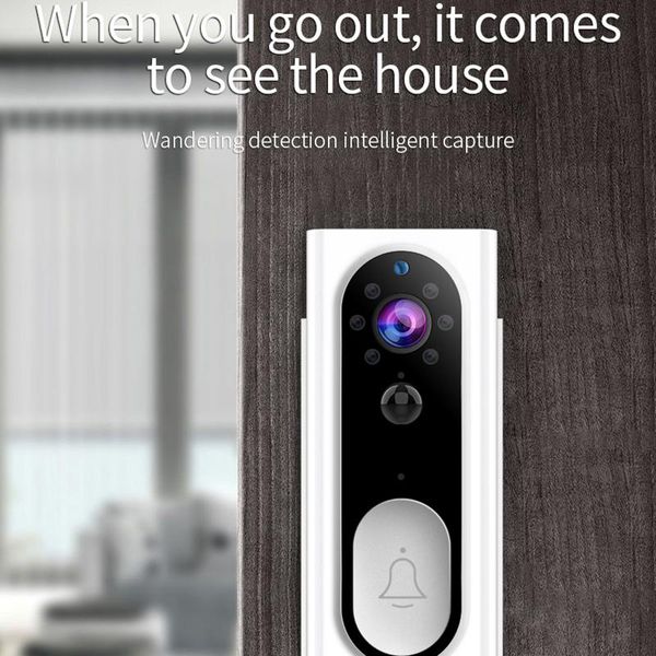 smart wifi video doorbell 1080p hd night vision infrared wireless call intercom home security alarm system set
smart wifi video doorbell 1080p hd night vision infrared wireless call intercom home security alarm system set