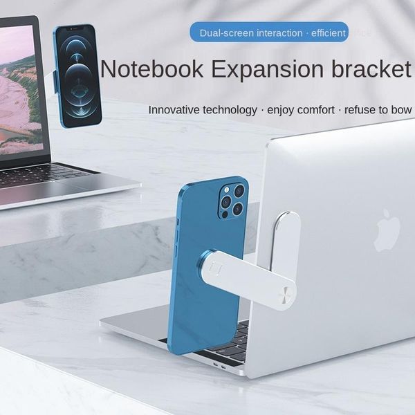 cell phone mounts & holders aluminum alloy mobile stand dual-screen extension holder notebook side screen magnetic portable metal bracket
cell phone mounts & holders aluminum alloy mobile stand dual-screen extension holder notebook side screen magnetic portable metal bracket