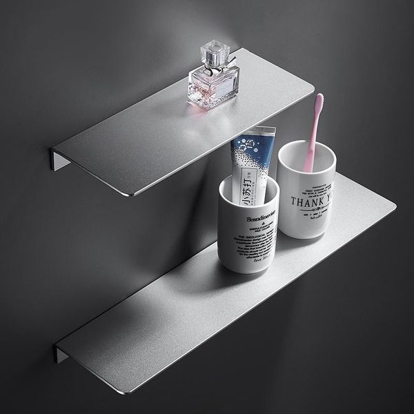 bathroom shelves nordic storage rack silver brushed corner shelf space aluminum organizer 40/50/60cm wall mount cosmetic frame
bathroom shelves nordic storage rack silver brushed corner shelf space aluminum organizer 40/50/60cm wall mount cosmetic frame