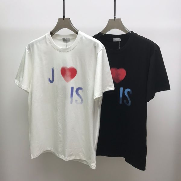 luxury designer men's t shirts cotton tees ins love letter printed heart-shaped pattern round-neck short-sleeved t-shirt size s-2xl, White;black
luxury designer men's t shirts cotton tees ins love letter printed heart-shaped pattern round-neck short-sleeved t-shirt size s-2xl, White;black