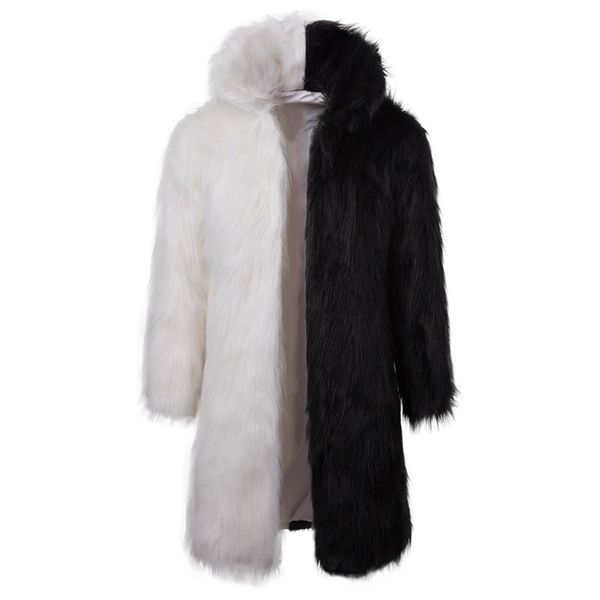 winter coat new men's faux fur long coat black and white patchwork cardigan comforatable jackets 2021 new 9y9449
winter coat new men's faux fur long coat black and white patchwork cardigan comforatable jackets 2021 new 9y9449