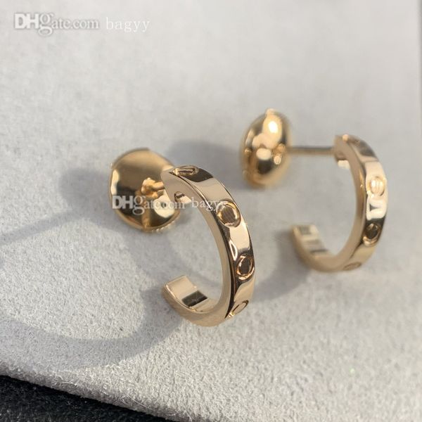 luxury stud earrings designer love earring carti gift party screw wedding couple fashion jewelry van a21, Golden;silver
luxury stud earrings designer love earring carti gift party screw wedding couple fashion jewelry van a21, Golden;silver
