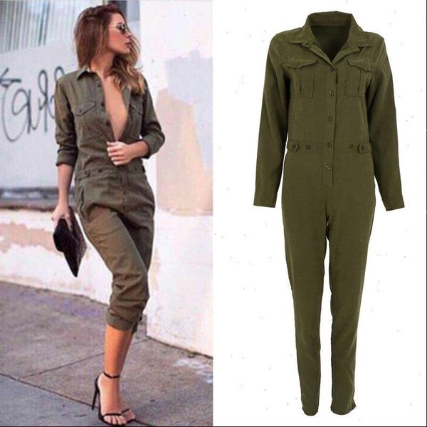 women jumpsuit bodycon party lapel long sleeved playsuit trousers stylish army green rompers drop shipping good quality, Black;white
women jumpsuit bodycon party lapel long sleeved playsuit trousers stylish army green rompers drop shipping good quality, Black;white