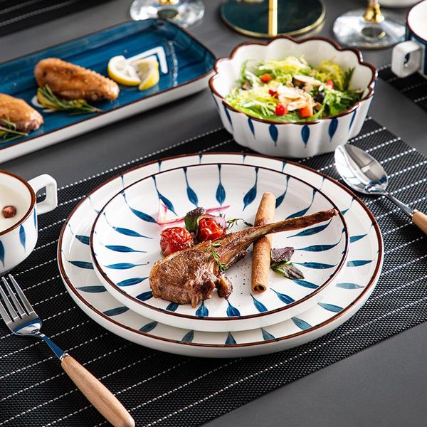 dishes & plates luxury creative plate set dessert steak western restaurant art japanese porcelain zestawy obiadowe dinnerware di50pz
dishes & plates luxury creative plate set dessert steak western restaurant art japanese porcelain zestawy obiadowe dinnerware di50pz