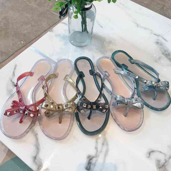 brand sandals fashion summer flip flops woman rivets women bow knot flat slippers girls studded beach slides jelly shoes vhej, Black
brand sandals fashion summer flip flops woman rivets women bow knot flat slippers girls studded beach slides jelly shoes vhej, Black