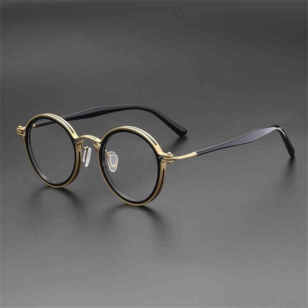 80% off wholesale xu zheng's same ultra light pure titanium spectacle men's myopia designer's handmade plate round frame tren, White;black
80% off wholesale xu zheng's same ultra light pure titanium spectacle men's myopia designer's handmade plate round frame tren, White;black