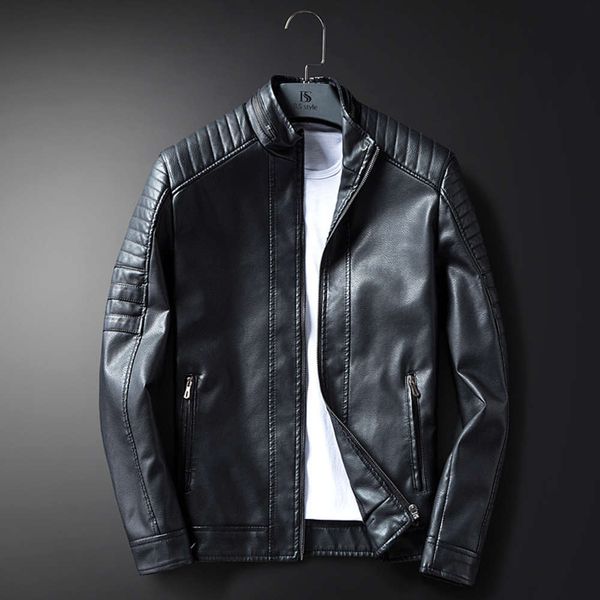 2020 new fashion plush jacket autumn and winter pu men's motorcycle leather coat, Black;brown
2020 new fashion plush jacket autumn and winter pu men's motorcycle leather coat, Black;brown