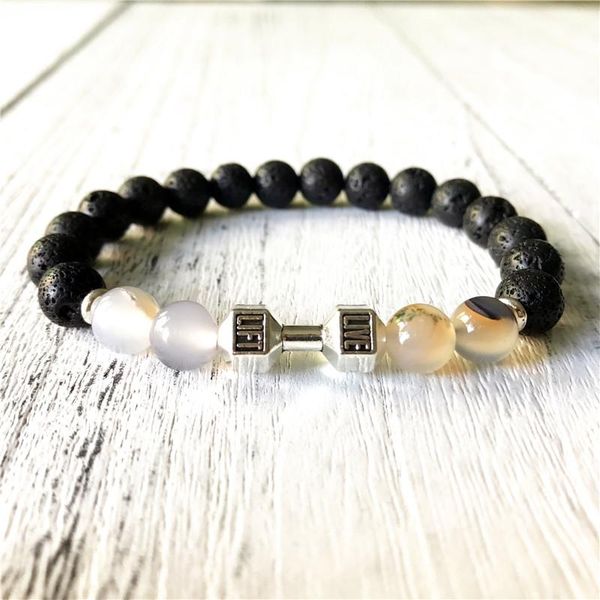charm bracelets 2021 style lava stone beads bracelet power energy jewelry wind shadow agates yoga mala gift for men or women, Golden;silver
charm bracelets 2021 style lava stone beads bracelet power energy jewelry wind shadow agates yoga mala gift for men or women, Golden;silver