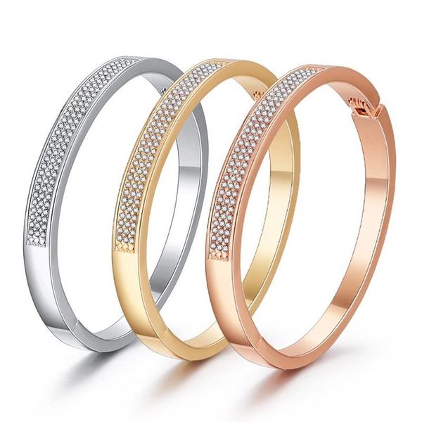 bangle elegant bracelet ladies gold open jewelry accessories stainless steel, Black
bangle elegant bracelet ladies gold open jewelry accessories stainless steel, Black