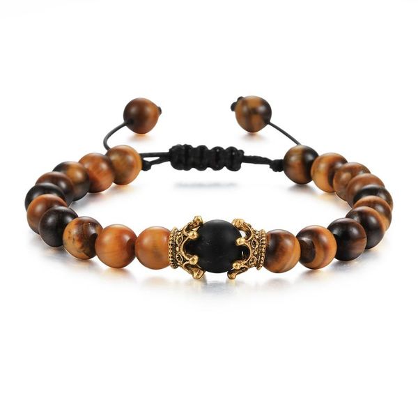 beaded, strands charm braided rope bracelets 8mm natural tiger eye stone distance beaded adjustable bracelets&bangles women yoga energy jewe, Black
beaded, strands charm braided rope bracelets 8mm natural tiger eye stone distance beaded adjustable bracelets&bangles women yoga energy jewe, Black