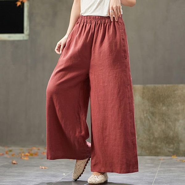 women's pants & capris wide leg women summer loose casual trousers 2021 korean style elastic high waist female cotton linen, Black;white
women's pants & capris wide leg women summer loose casual trousers 2021 korean style elastic high waist female cotton linen, Black;white