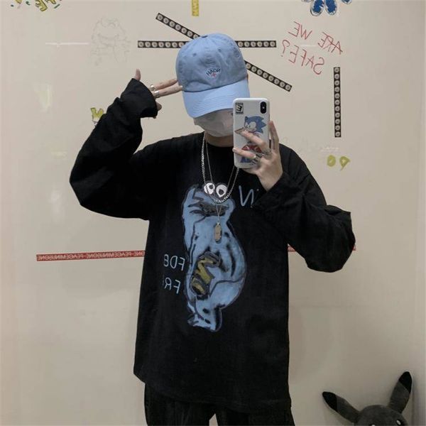 2021 new harajuku japo tshirt streetwear das mulheres dos homens casual de manga longa moda preto t camisa b7pt, White;black
2021 new harajuku japo tshirt streetwear das mulheres dos homens casual de manga longa moda preto t camisa b7pt, White;black
