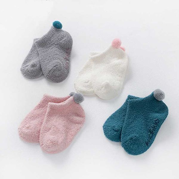 socks autumn and winter children's coral fleece thick boys girls ball infant non-slip sleep, Pink;yellow
socks autumn and winter children's coral fleece thick boys girls ball infant non-slip sleep, Pink;yellow