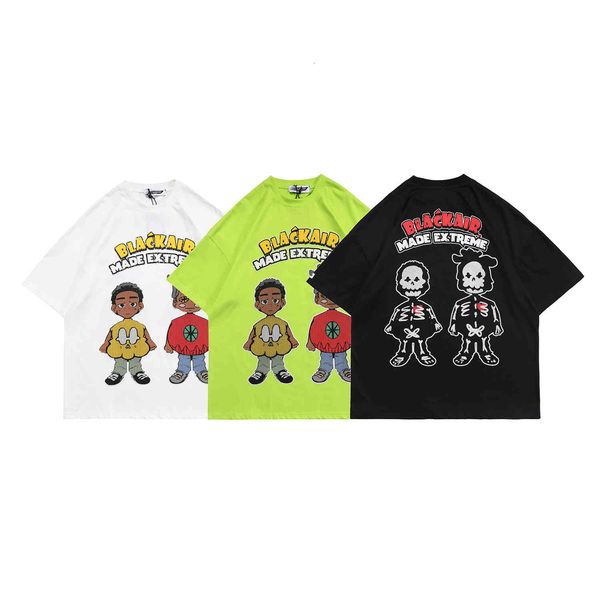 fashion t shirt rich and beautiful cartoon doll embroidered character print academy style men's short sleeve oversized, White;black
fashion t shirt rich and beautiful cartoon doll embroidered character print academy style men's short sleeve oversized, White;black