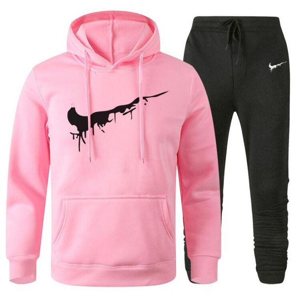 new sets tracksuit men spring and autumn hooded sweatshirt drawstring outfit sportswear male suit pullover two piece set casual, Gray
new sets tracksuit men spring and autumn hooded sweatshirt drawstring outfit sportswear male suit pullover two piece set casual, Gray