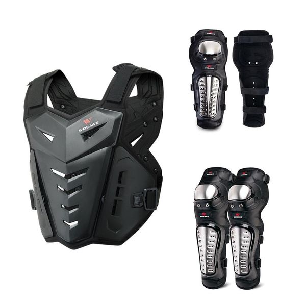 motorcycle armor wosawe body protectors moto chest back protective vest racing dirt bike protection gear knee and elbow guards
motorcycle armor wosawe body protectors moto chest back protective vest racing dirt bike protection gear knee and elbow guards