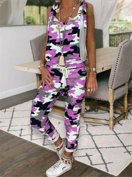 women's jumpsuits & rompers 2021 fashion women loose leopard+camouflage jumpsuit strap harem trousers ladies overall pants casual plays, Black;white
women's jumpsuits & rompers 2021 fashion women loose leopard+camouflage jumpsuit strap harem trousers ladies overall pants casual plays, Black;white