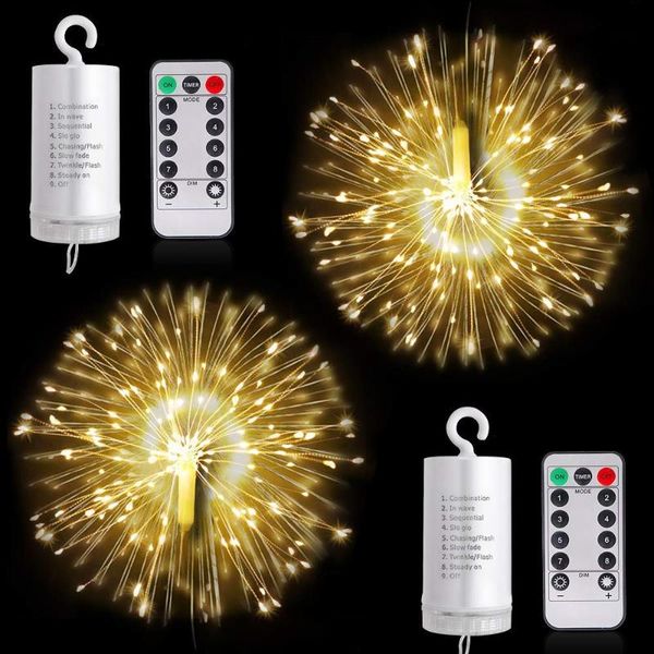 diy firework string lights led strip 8 modes fairy light usb / 4 battery powered wedding party outdoor christmas decoration
diy firework string lights led strip 8 modes fairy light usb / 4 battery powered wedding party outdoor christmas decoration