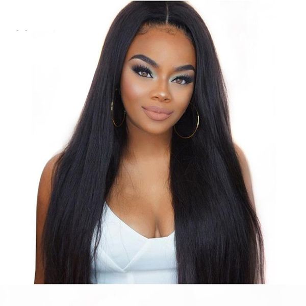 360 full lace human hair wigs pre plucked silk straight brazilian virgin human hair glueless brazilian 360 lace frontal human hair wigs, Black;brown
360 full lace human hair wigs pre plucked silk straight brazilian virgin human hair glueless brazilian 360 lace frontal human hair wigs, Black;brown