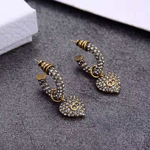 designer jewelry di family 2021 new fashion love brass light luxury versatile earrings female, Silver
designer jewelry di family 2021 new fashion love brass light luxury versatile earrings female, Silver