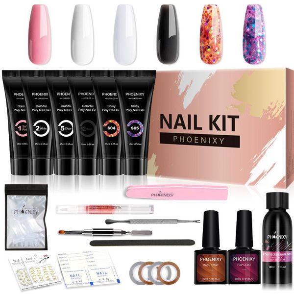 nail art kits phoenixy 15ml kit uv lamp for all building nails professional full gel manicure false
nail art kits phoenixy 15ml kit uv lamp for all building nails professional full gel manicure false