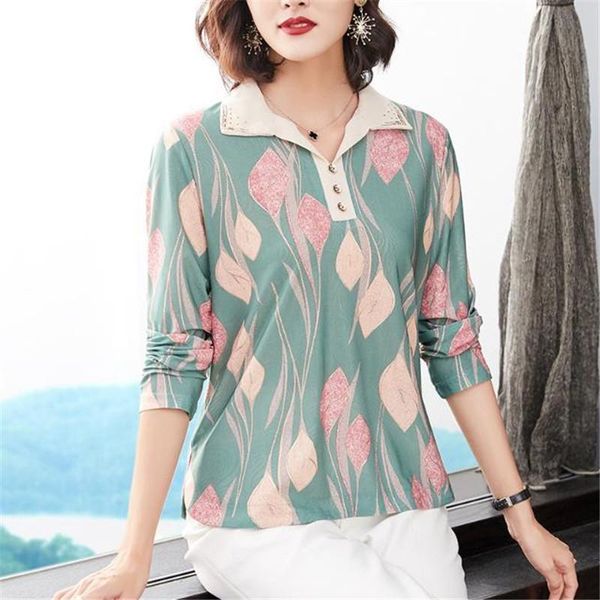 women's blouses & shirts chiffon women spring autumn loose casual long sleeve lapel elegant print fashion blusas mm1065, White
women's blouses & shirts chiffon women spring autumn loose casual long sleeve lapel elegant print fashion blusas mm1065, White