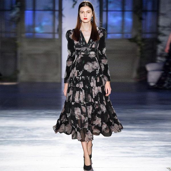 casual dresses v-neck bubble long-sleeved lace printed dress 2021 autumn for women, Black;gray
casual dresses v-neck bubble long-sleeved lace printed dress 2021 autumn for women, Black;gray