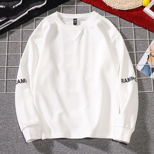 men's hoodies & sweatshirts men o-neck printed loose simple korean style leisure daily all-match mens long sleeve trendy soft oversized, Black
men's hoodies & sweatshirts men o-neck printed loose simple korean style leisure daily all-match mens long sleeve trendy soft oversized, Black
