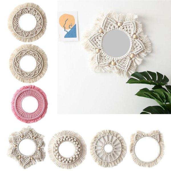 decorative objects & figurines macrame tapestry wall hanging mirror bohemia creative home art decorations boho decor
decorative objects & figurines macrame tapestry wall hanging mirror bohemia creative home art decorations boho decor